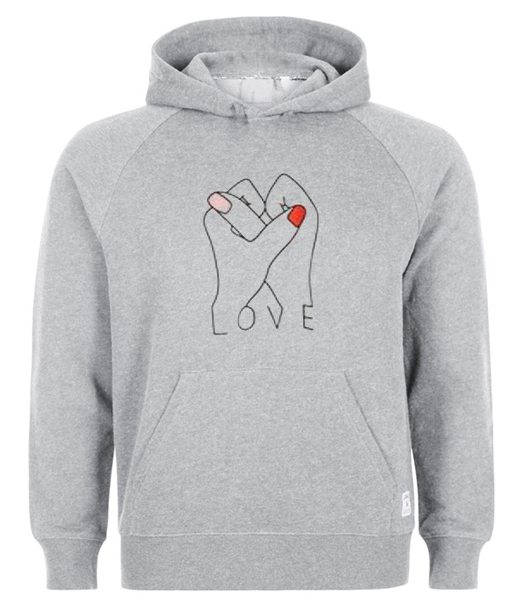 ye saint love hoodie