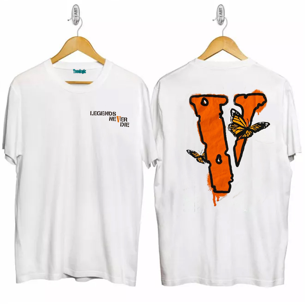 Juice WRLD X Vlone Butterfly T-Shirt – teeologic