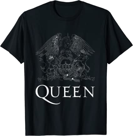 Queen Classic Crest Logo Tee